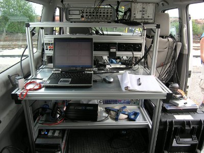 Innenansicht Messbus